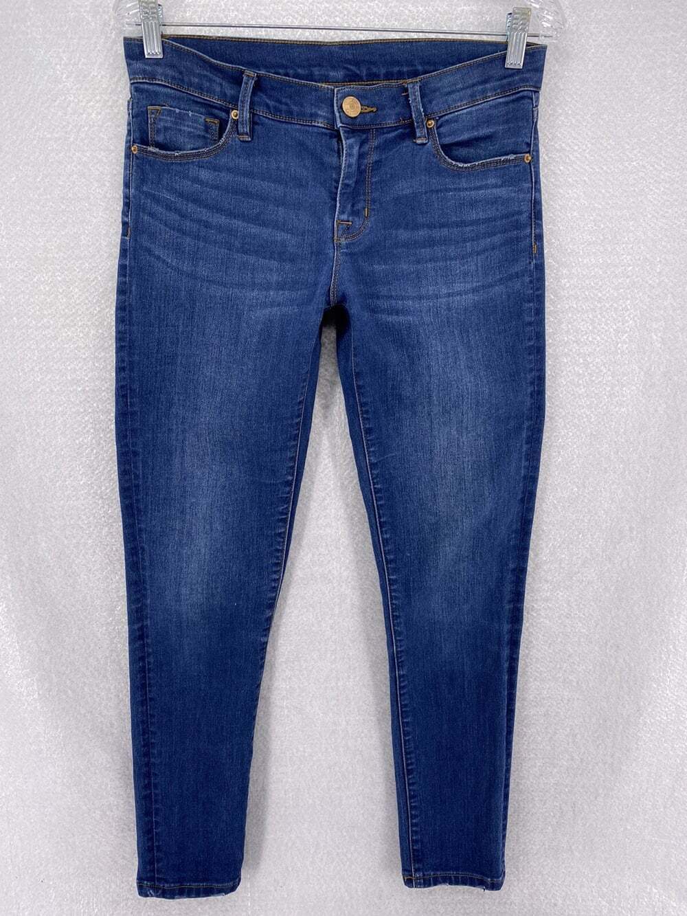 BDG Women’s Size 27 Dark Wash Mid-Rise Twig Skinny Stretch Jeans